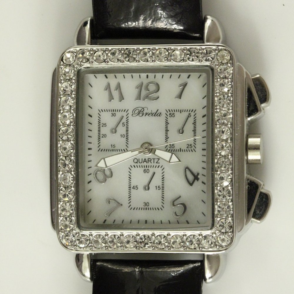 BREDA 5165 Women's Rhinestone Quartz Watch